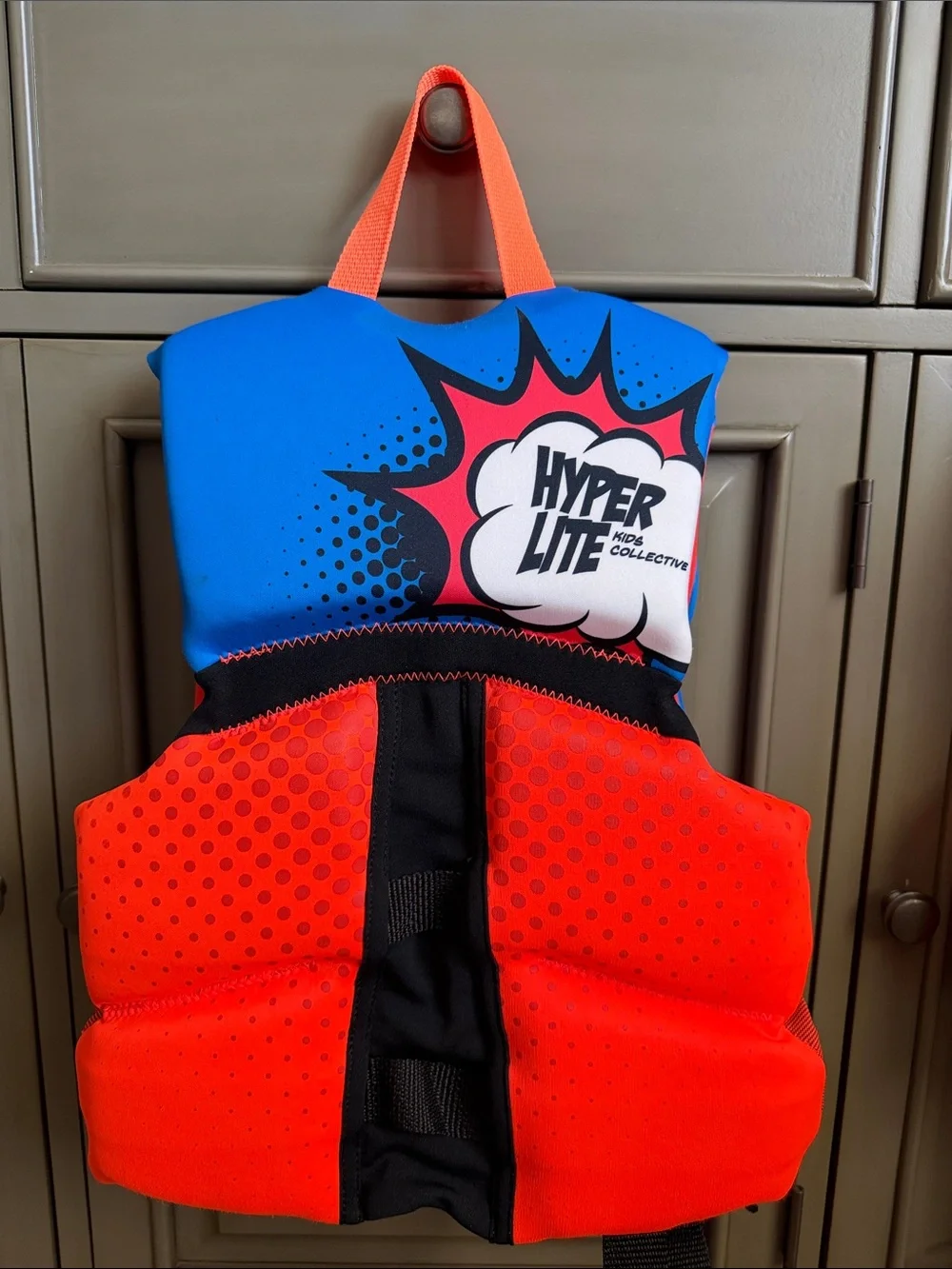 Hyperlite Kids' Blue & Orange Life Vest